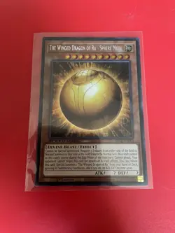 Yugioh The Winged Dragon of Ra - Sphere Mode SBC2-END03 Prismatic Secret NM - Image 1