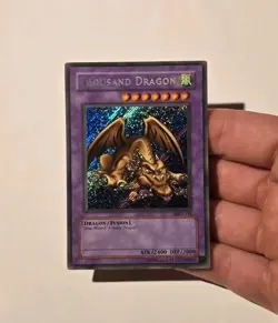 Yugioh Thousand Dragon Secret Rare MRD-143 LP - Image 3