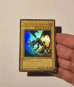 Yugioh Red-Eyes Black Dragon SDJ-001 Ultra Rare LP - Image 4