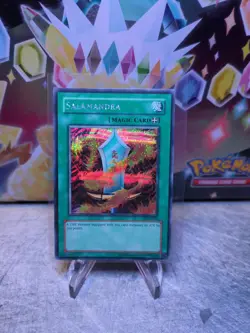 Yugioh Salamandra DDS-006 Parallel Secret Rare - Image 1