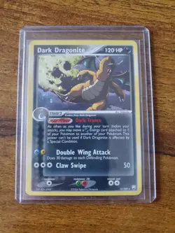 Pokemon Dark Dragonite TCG Holo Rare Card 15/109 Ex Team Rocket - Image 1