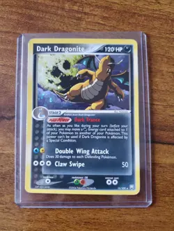 Pokemon Dark Dragonite TCG Holo Rare Card 15/109 Ex Team Rocket - Image 2