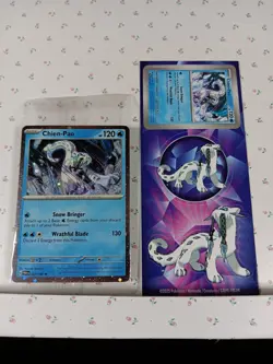 Sealed Pokemon TCG Knock Out Collection Chien-Pao includes Promo Card & Stickers - Image 3
