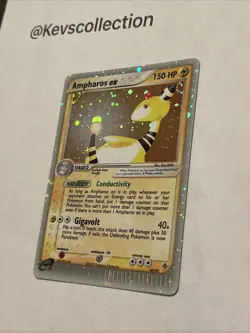Pokemon TCG Ampharos EX Dragon Holo Card 89/97 NM Condition - Image 2