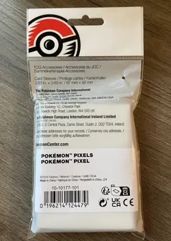 2024 Pokemon Center Pokemon Pixels Card Sleeves TCG (65 Sleeves) Brand New - Image 2
