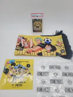Bvb x One Piece PSA 10 + Goodie Bag Monkey D Luffy Promo Card ST13-003 - Image 2