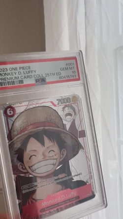 Monkey.D.Luffy (Alt Manga Art) P-001 One Piece Promo Cards PSA 10 - Image 2