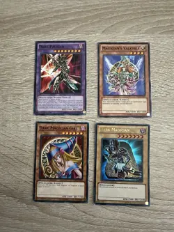 Yugioh Cards Dark Magician Girl Paladin Valkyria Set With Bonus Gift - Image 1