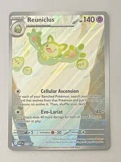 Reuniclus SVP 212 Pokemon TCG Black Bolt White Flare Black Star Promo Card NM-M - Image 1