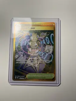 Pokemon TCG Jamming Tower Hyper Rare Card 243/182 Destined Rivals - Image 2