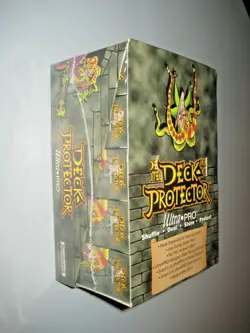 Vintage 1995 Ultra Pro Clear Shield Deck Cards Protector Rembrandt 10-100 Packs - Image 4