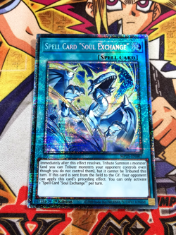 Spell Card “Soul Exchange” mp25-en007 1st Edition (NEW) Starlight Rare Yu-Gi-Oh! - Image 1