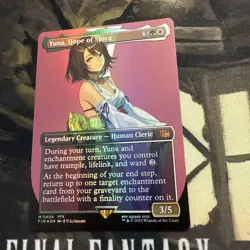 Yuna, Hope of Spira (Borderless) Final Fantasy Foil - Image 5