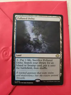 MTG Polluted Delta Modern Horizons 3 Regular Heavy Play, Please Read Description - Image 1