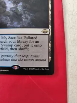 MTG Polluted Delta Modern Horizons 3 Regular Heavy Play, Please Read Description - Image 2