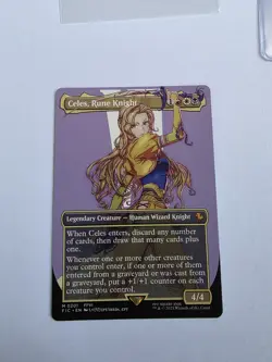 Celes, Rune Knight (Borderless) Commander: Final Fantasy Regular - Image 1