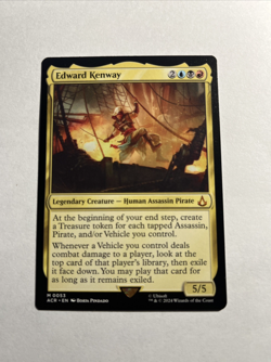 Edward Kenway - Universes Beyond: Assassin's Creed MTG Plus Bonus Rare!!! - Image 1