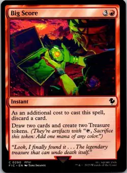 Big Score C Instant Commander: FINAL FANTASY 290 Near Mint - Image 1