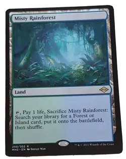 MTG Misty Rainforest, NM-Mint, English Modern Horizons 2 - Image 1