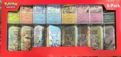 PRISMATIC EVOLUTIONS POKEMON 8-Pack MINI TIN ALL EEVEELUTIONS NEW SEALED - Image 1