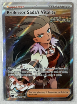 Pokemon TCG Professor Sada's Vitality 239/182 Paradox Rift Full Art NM - Image 1