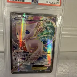 2016 Pokemon XY Black Star Super Premium Collection Mew EX Promo #XY126 LP - Image 3