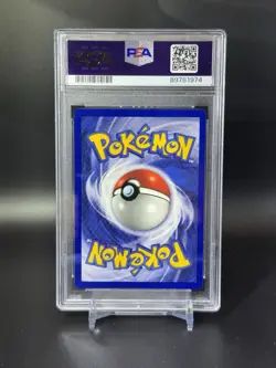 Gastly Pokemon TCG 1999 Base Set 1st Edition PSA 9 Shadowless Mint Gray 3D Stamp - Image 2
