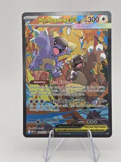 Mega Kangaskhan EX SIR 182/132 Near Mint Mega Evolution English Pokemon TCG - Image 1