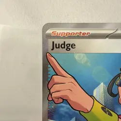 Judge 222/182 Full Art Secret Rare Destined Rivals Trainer Pokemon TCG - Image 2