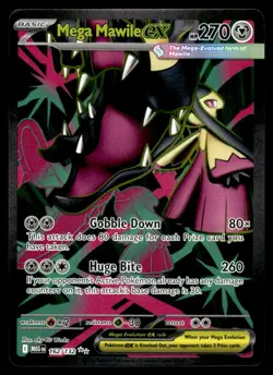2025 Pokemon Mega Evolution Mega Mawile Ex Ultra Rare #162 - Image 1