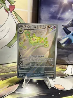 Reuniclus 212 Pokemon Black Bolt Promo Full Art Secret Rare - Image 1