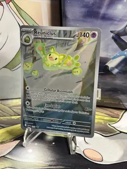 Reuniclus 212 Pokemon Black Bolt Promo Full Art Secret Rare - Image 3
