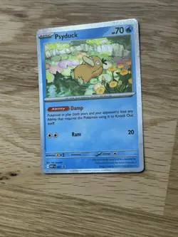 Pokemon TCG Psyduck MEP 007 Mega Evolution Pokemon Blister Promo In-Hand! - Image 2