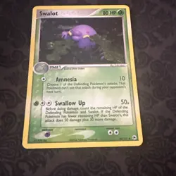 Pokemon TCG Swalot 50/101 Hidden Legends Regular Uncommon 2004 - Image 1