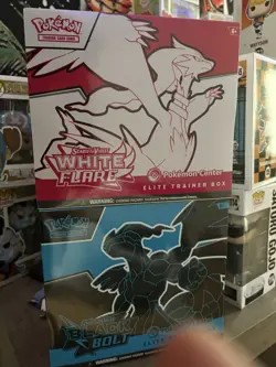 Pokemon Center Black Bolt and White Flare ETB Pokemon TCG - Factory Sealed - Image 1