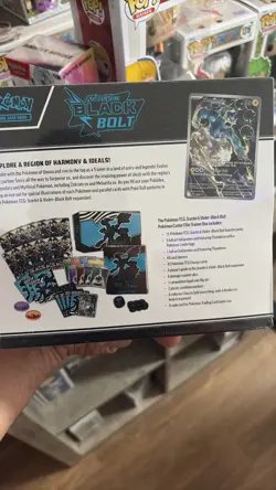 Pokemon Center Black Bolt and White Flare ETB Pokemon TCG - Factory Sealed - Image 3
