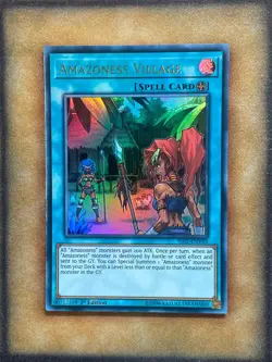 Yugioh Amazoness Village SS02-ENV03 Speed Duel Ultra Rare 1st Ed NM - Image 1