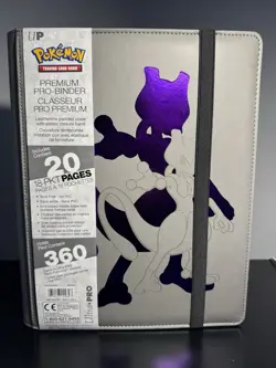 Ultra PRO Mewtwo Premium 9-Pocket PRO-Binder for Pokemon cards - Image 1