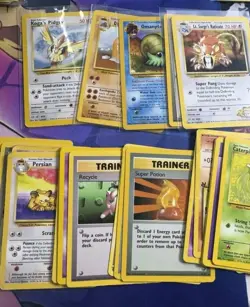 Vintage Pokemon Card Lot WOTC Wizard Of The Coast Base Gym Jungle Rocket W/Rares - Image 5