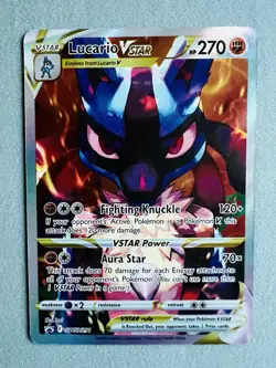 Lucario VSTAR SWSH291 SWSH: Sword & Shield Promo Card rare NM/ MINT!! - Image 1