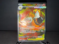 Mega Camerupt ex 156 2025 Pokemon Mega Evolution Full Art Ultra Rare Card NM+ - Image 1