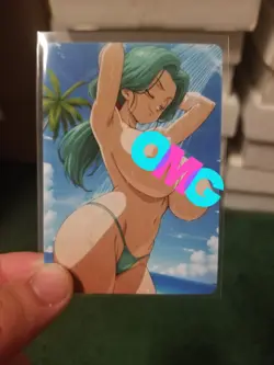 BULMA DRAGON BALL DUAL WAIFU ANIME CARD #2 - Image 2