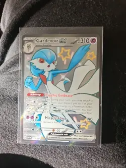 Gardevoir ex 217/091 Paldean Fates Full Art Shiny Ultra Rare Pokemon TCG Card NM - Image 1
