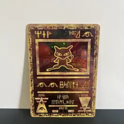 Ancient Mew 1 Miscellaneous Cards & Products Holo Heavily Damaged - Image 1