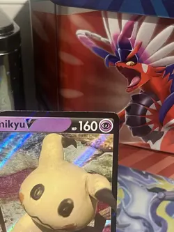 Mimikyu V - 062/163 - Rare Holo Card - Pokemon Battle Styles MINT - Image 2