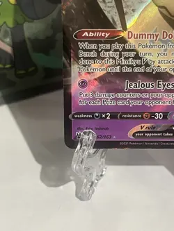 Mimikyu V - 062/163 - Rare Holo Card - Pokemon Battle Styles MINT - Image 4