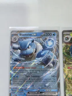 Pokemon 151 Blooming Waters Promos Blastoise/Venusaur/Squirtle/Bulbasaur-4 Cards - Image 2
