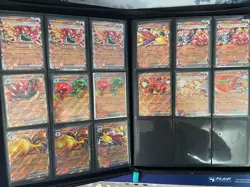 Pokemon TCG Binder Bundle - Mix of VMAX/VSTAR/V/EXs - Over 125 cards - Read Desc - Image 4