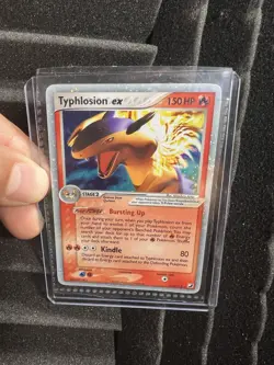 Pokemon TCG Typhlosion EX Holo Rare Card 110/115 2005 Unseen Forces - Image 1