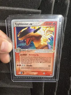 Pokemon TCG Typhlosion EX Holo Rare Card 110/115 2005 Unseen Forces - Image 2